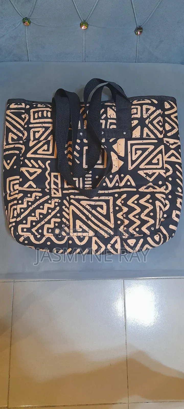 Elegant Ankara Tote Bag
