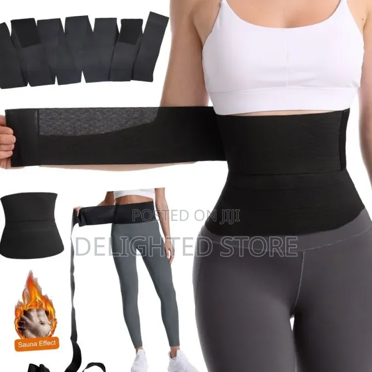 6m Abdominal Women Tummy Trainer Fitness Tight Yoga Belt