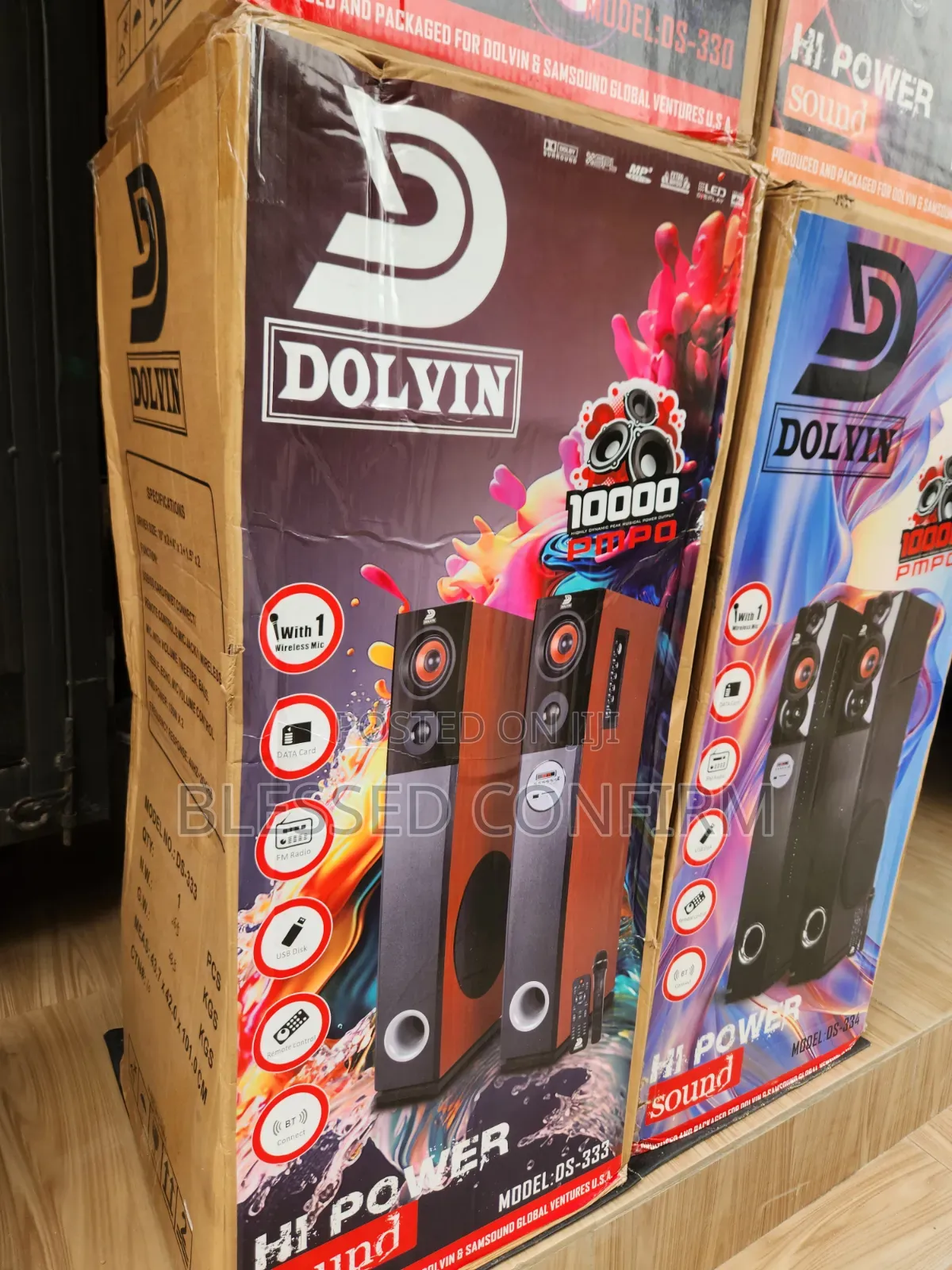Dolvin DS-333 Hi Power Bluetooth Tower Speaker