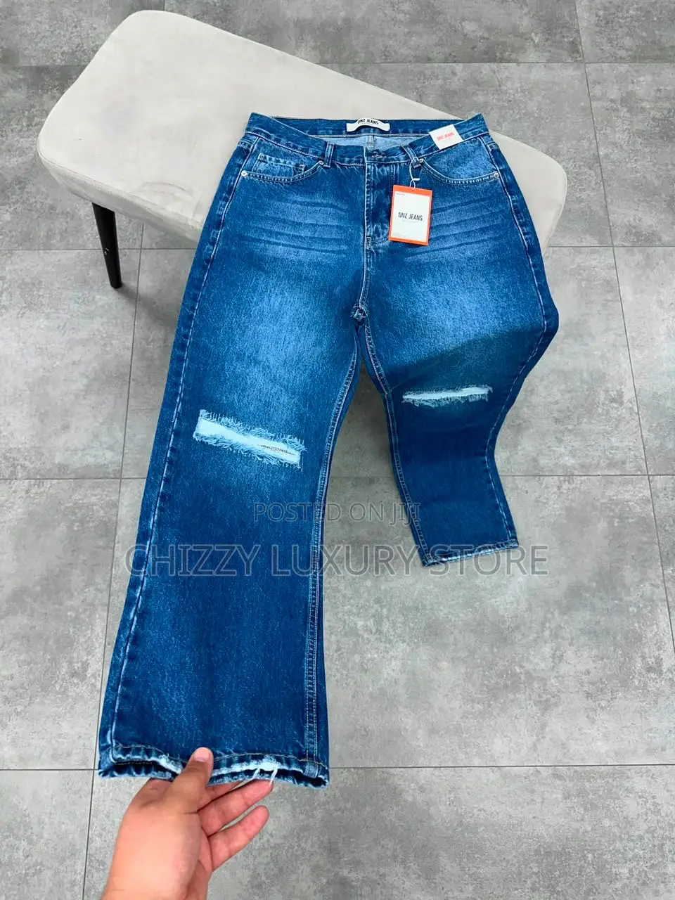 ripped DNZ Denim Jeans , New Arrivals Turkish