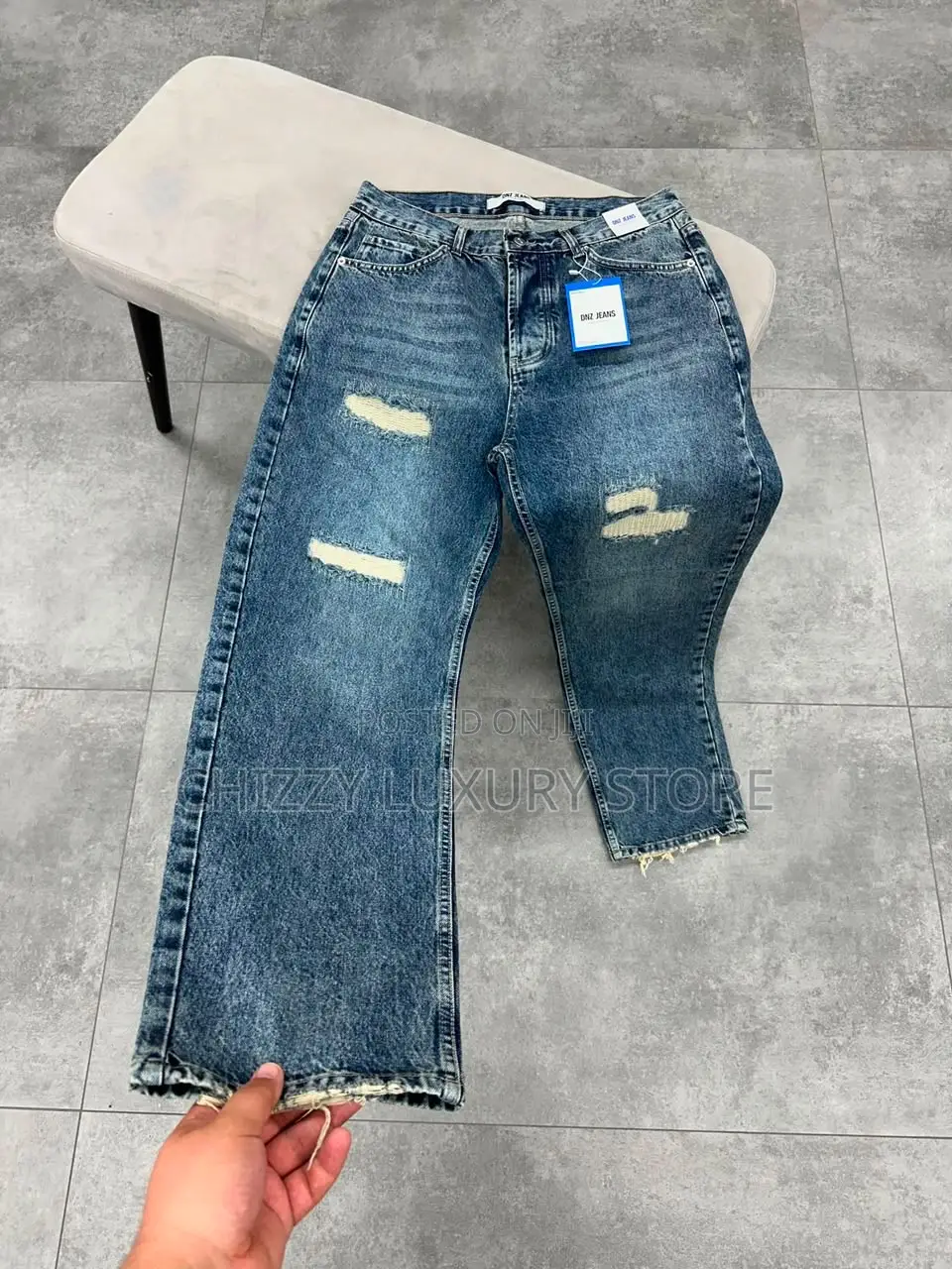 ripped DNZ Denim Jeans , New Arrivals Turkish