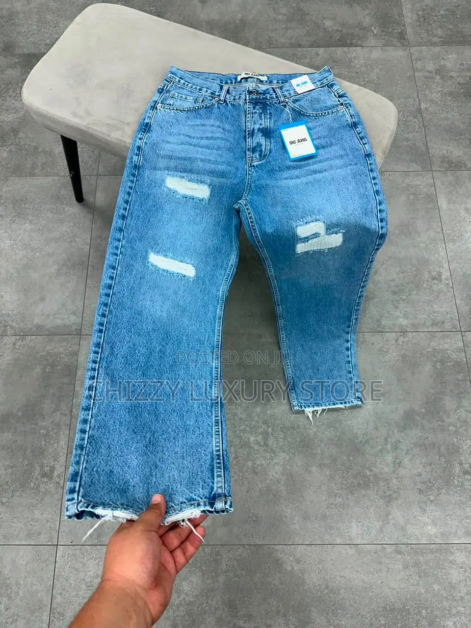 ripped DNZ Denim Jeans , New Arrivals Turkish