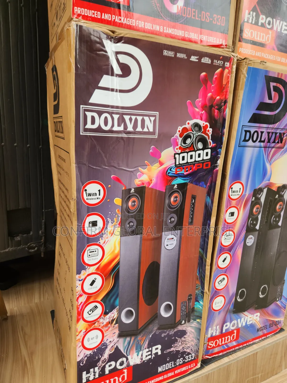 Dolvin DS-333 10000 PMPO Hi Power Sound System