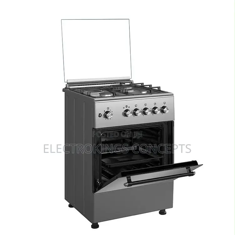 Maxi 60x60 Cm Gas Cooker - 3+1 Burners IGL Inox (Made in Turkey)