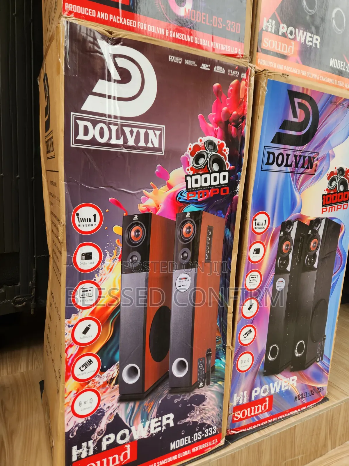 Dolvin DS-333 FM/USB Bluetooth Sound System