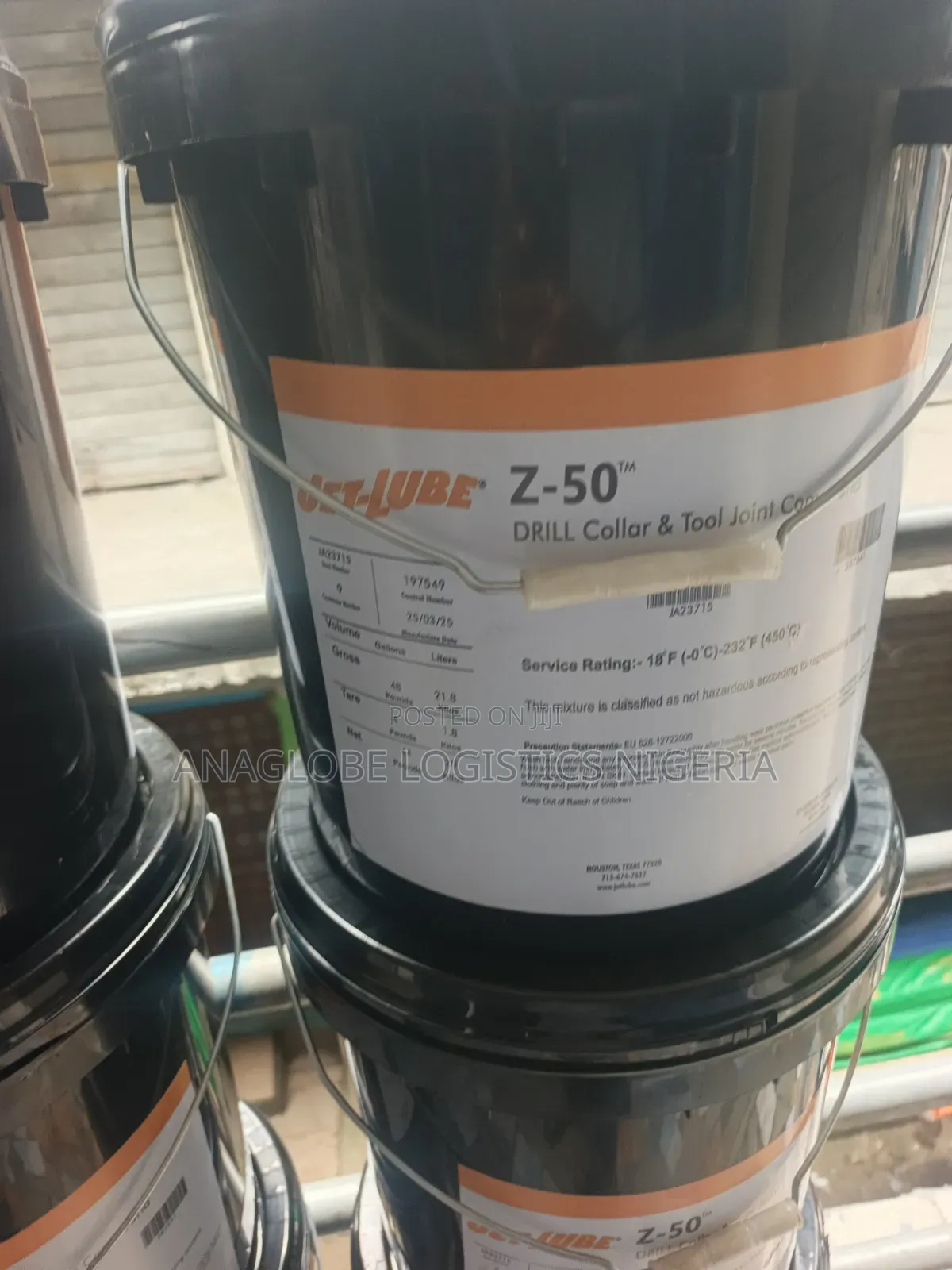 JET-LUBE Z-50 Drill Collar Tool Joint Compound