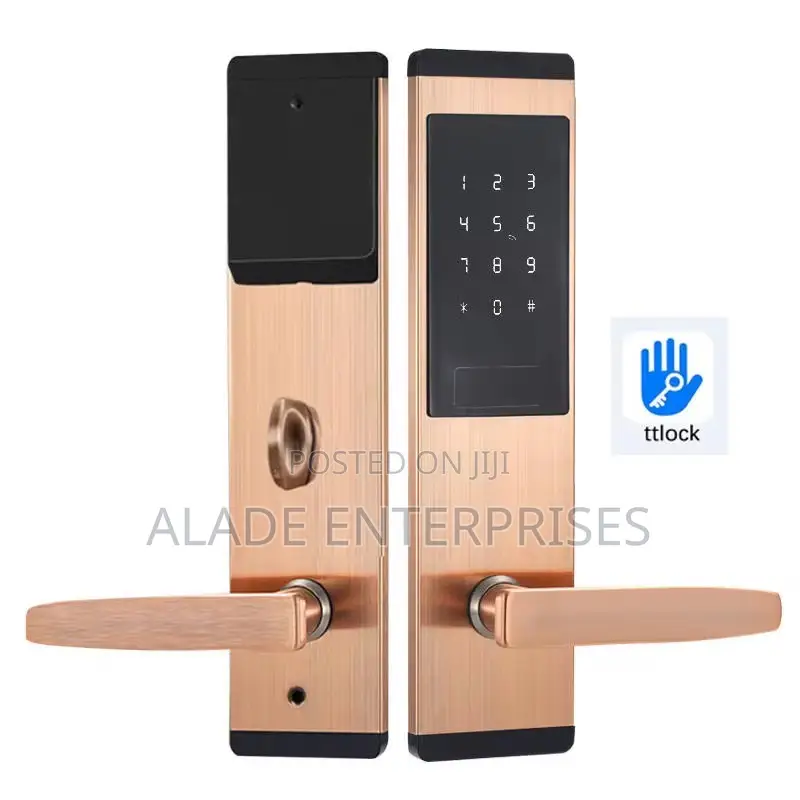 Smart Hotel Lock Stainless Steel Handle With Passcode