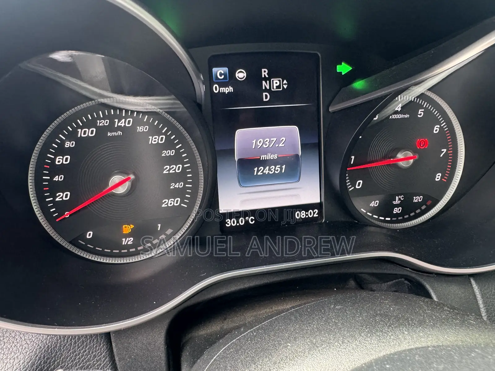 Mercedes-Benz C400 2016 Gray