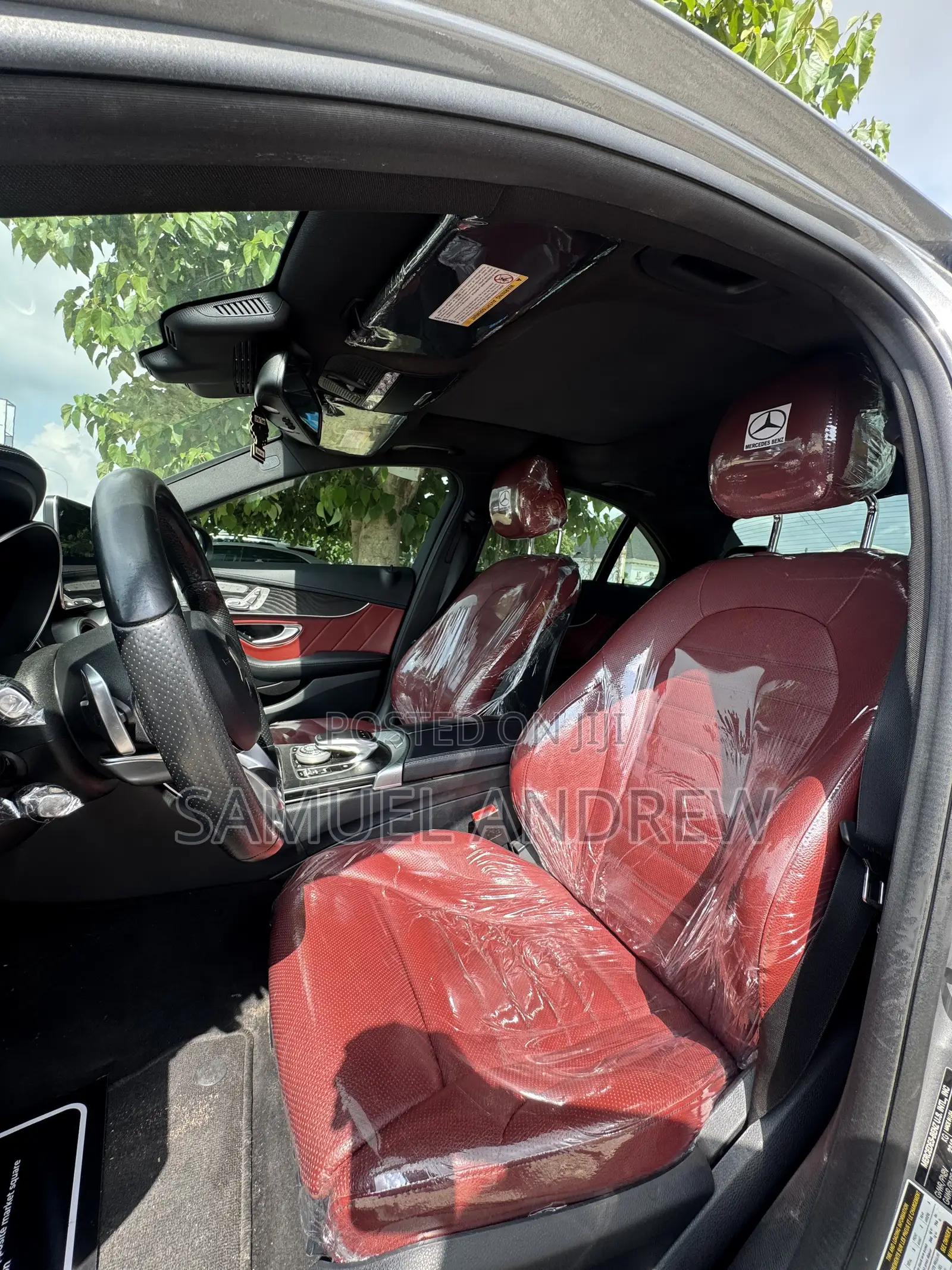 Mercedes-Benz C400 2016 Gray
