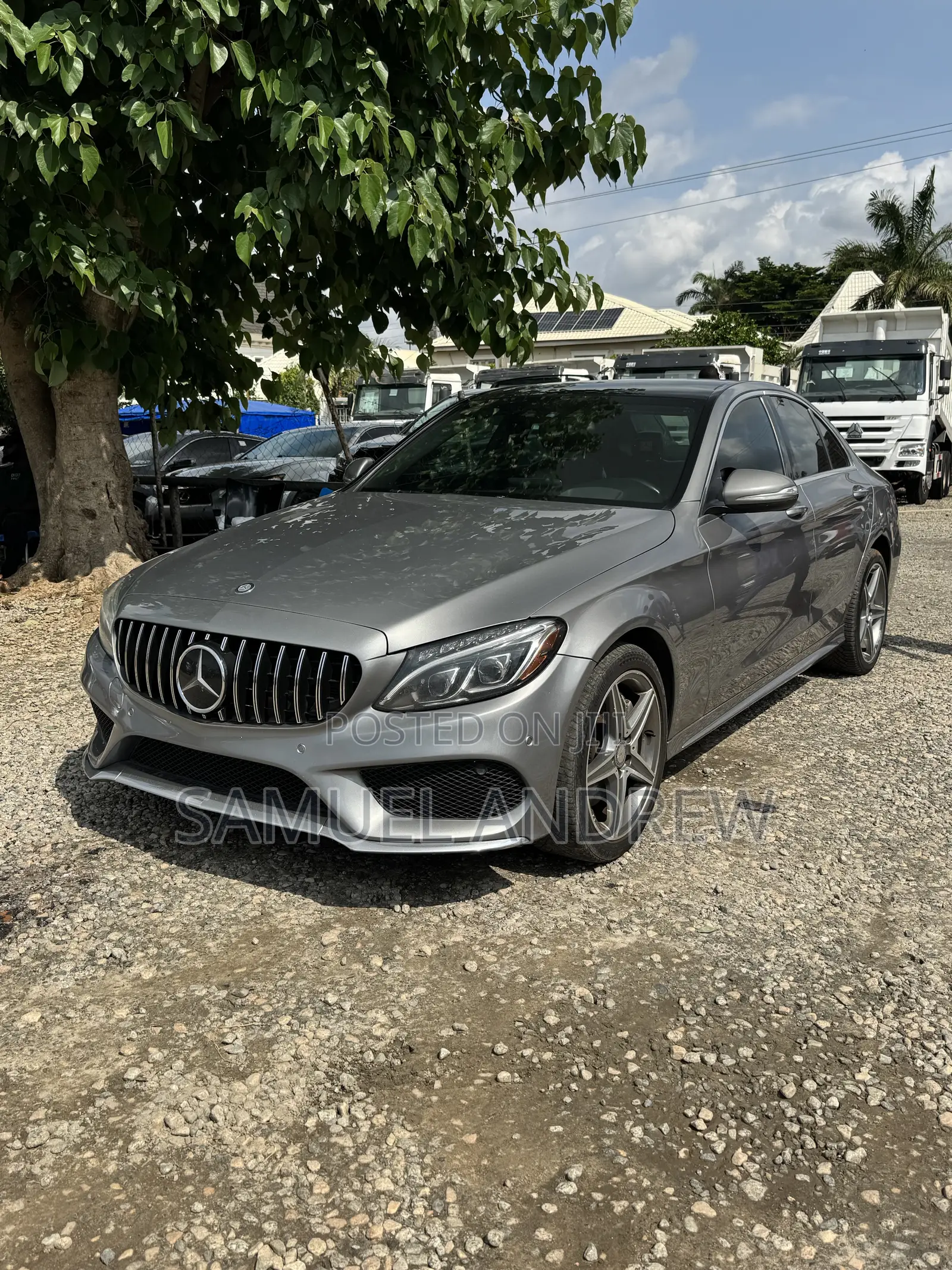 Mercedes-Benz C400 2016 Gray