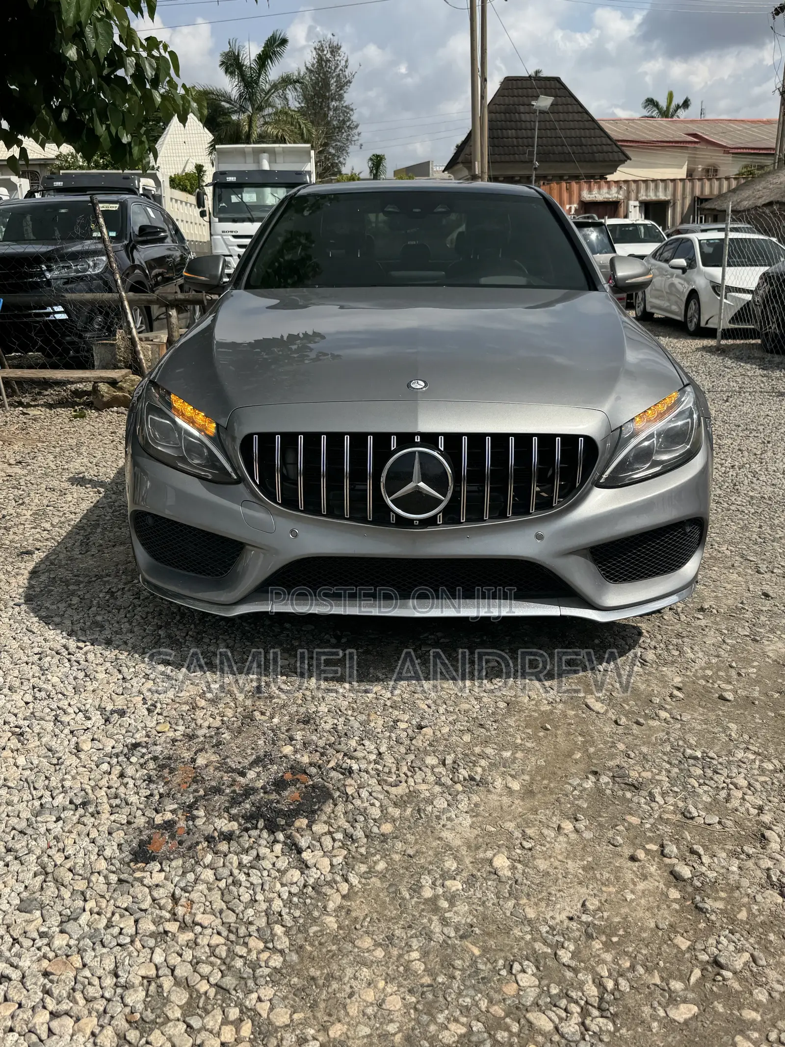 Mercedes-Benz C400 2016 Gray