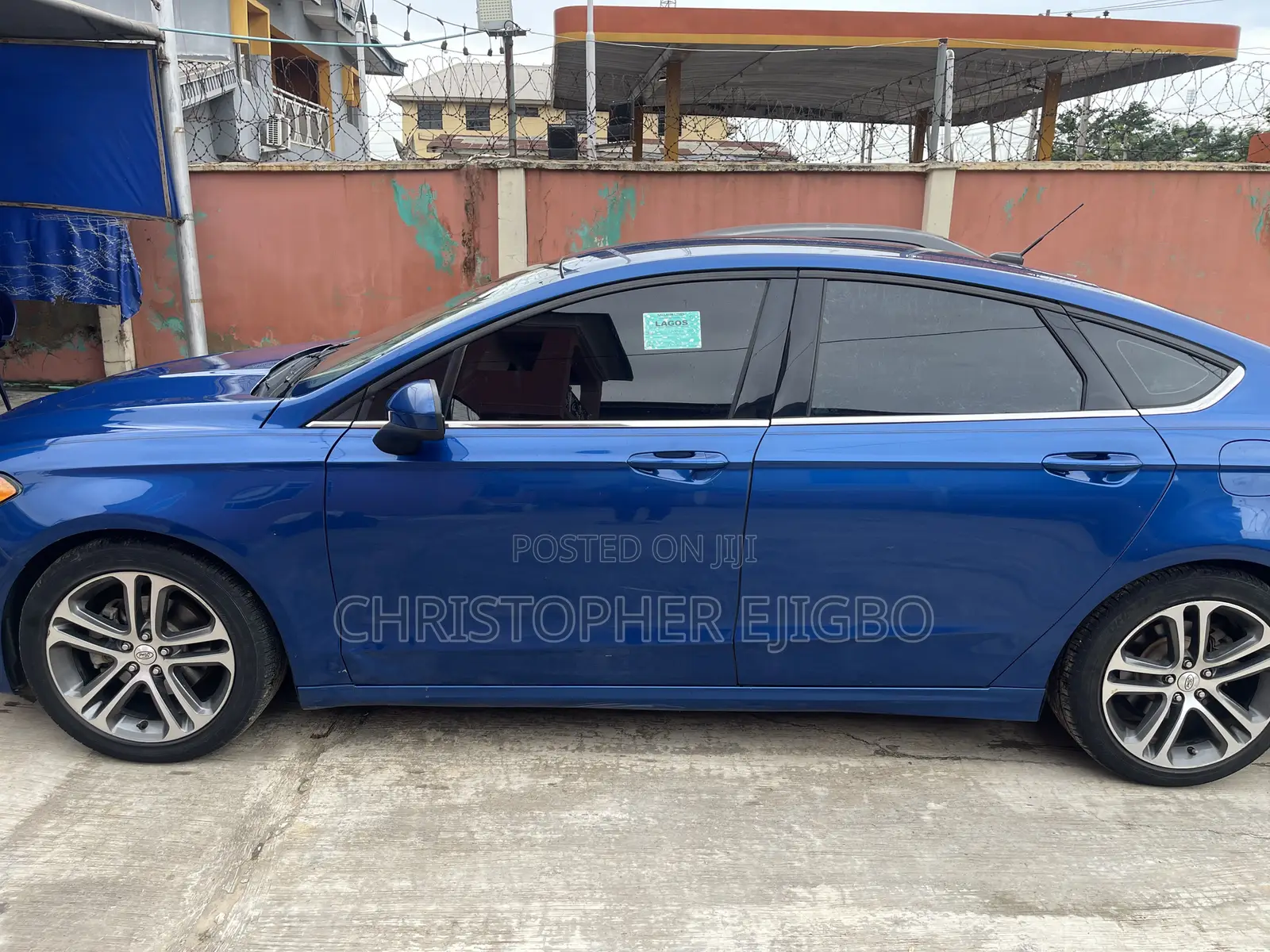 Ford Fusion SE FWD 2016 Blue