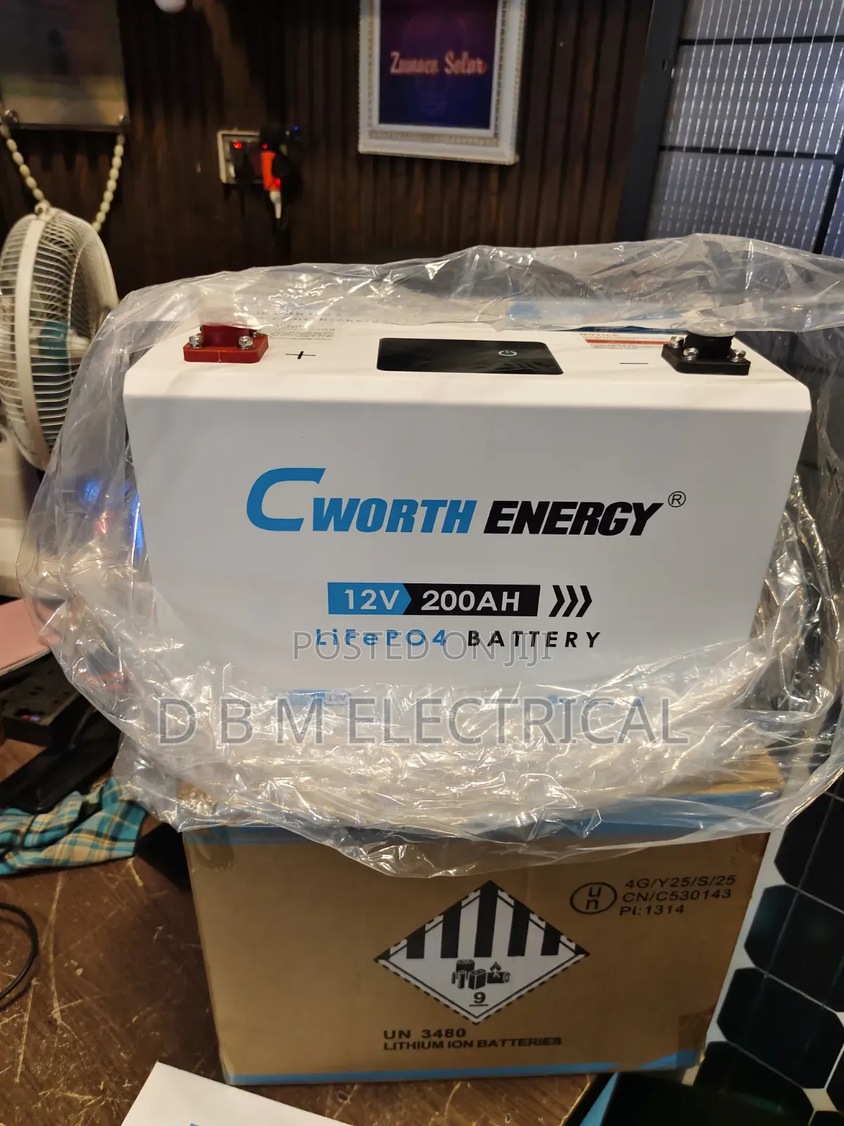 200ah Solar Limtom Battery 12v