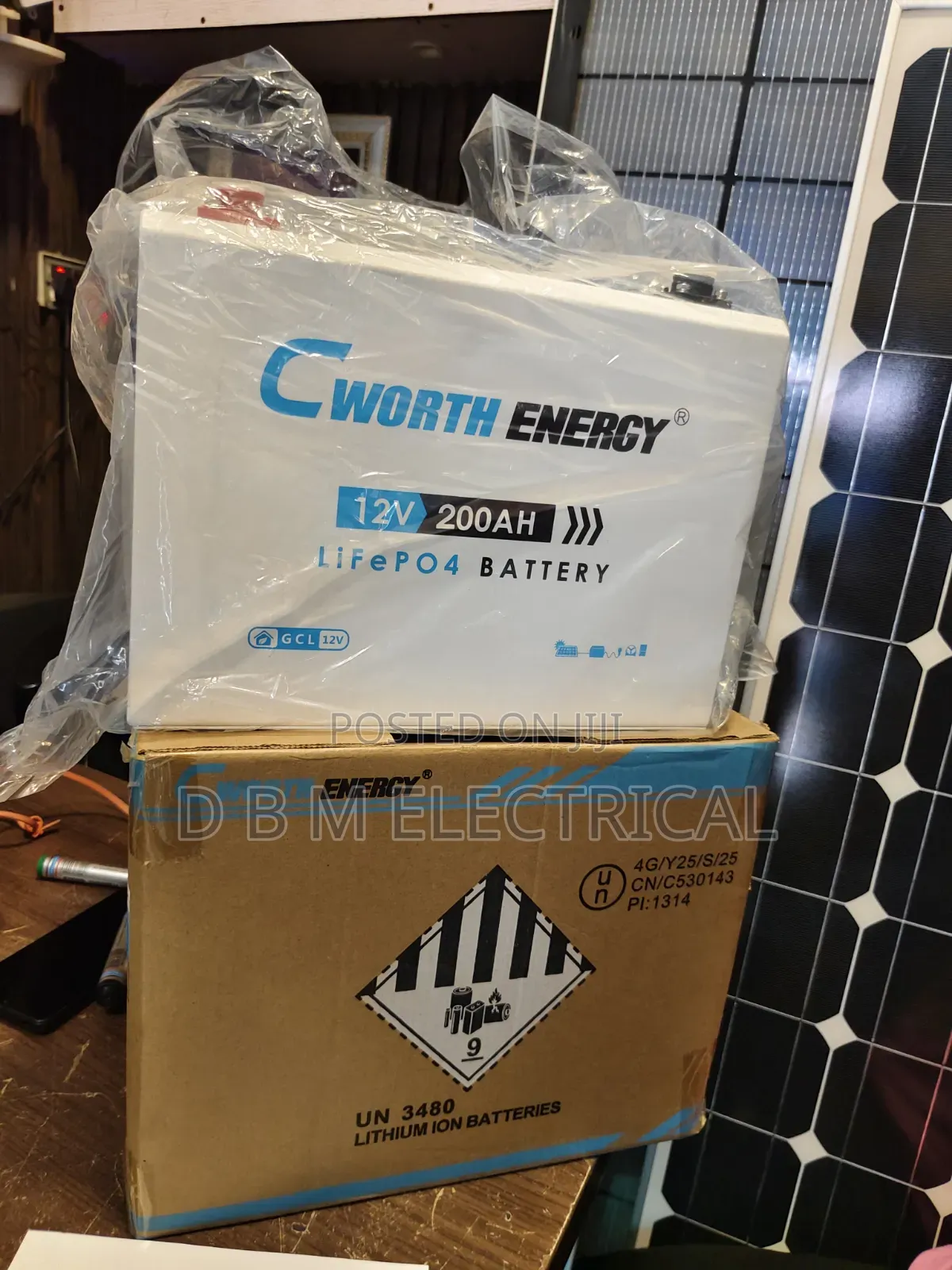 200ah Solar Limtom Battery 12v