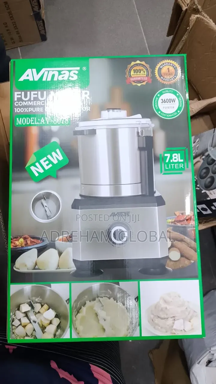 Avinas 7.8L Commercial Fufu Maker 3600w