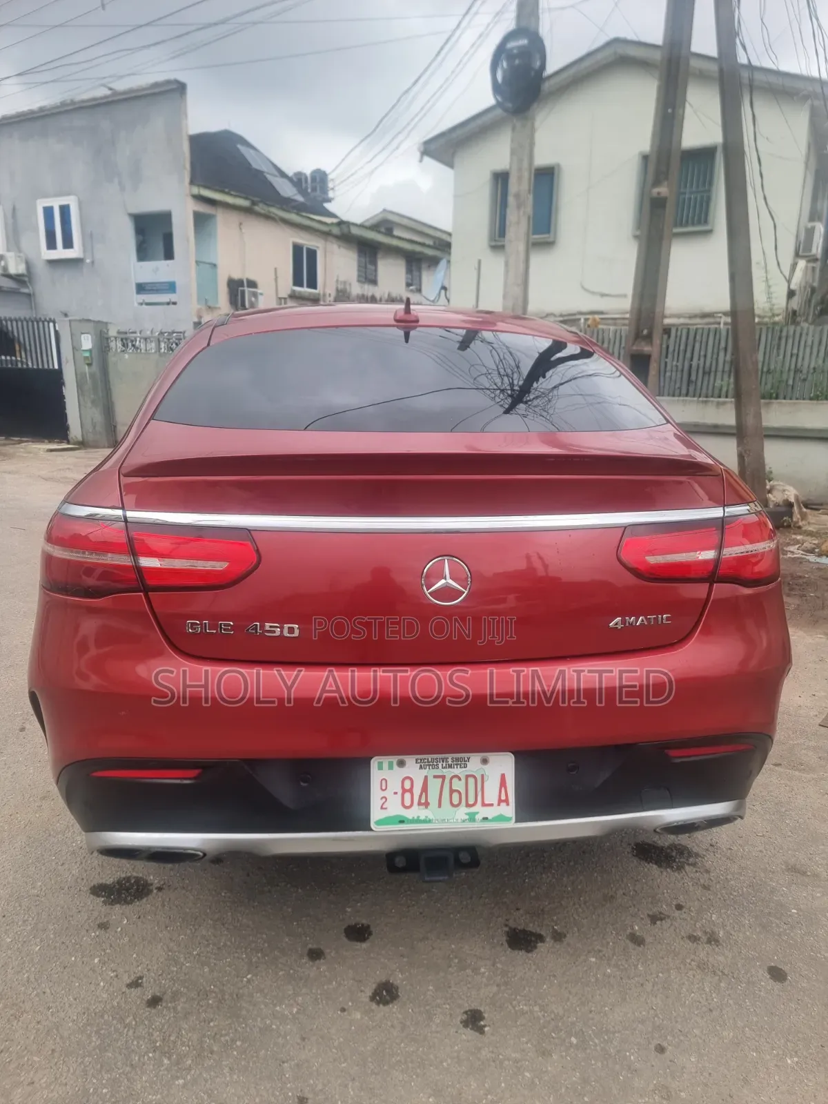 Mercedes-Benz GLE-Class 2016 Red