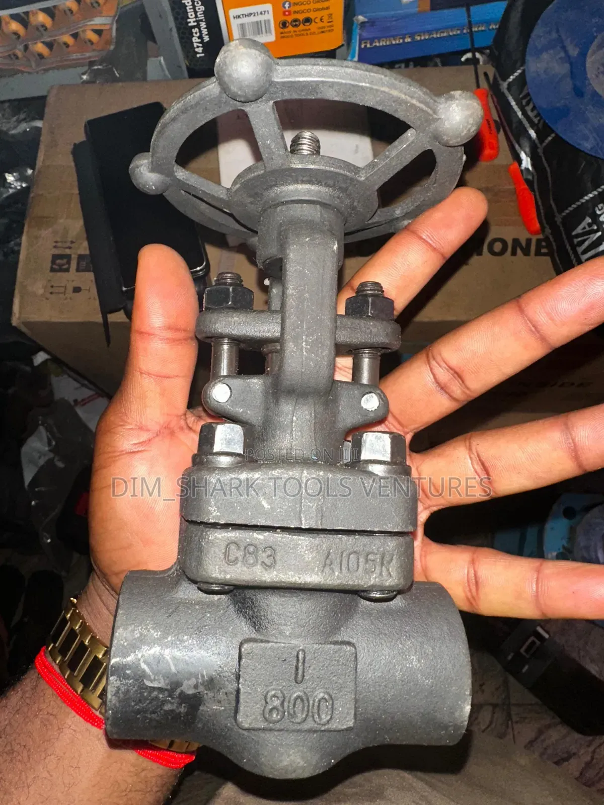 1"inch Forged Carbon Steel Gate Valve ASTM A105(class-800)