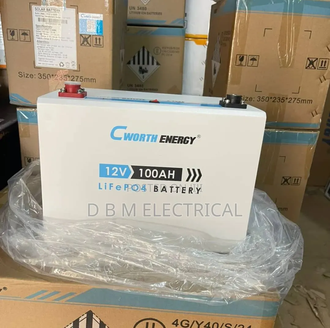 100ah Cworth Solar Lithium Battery