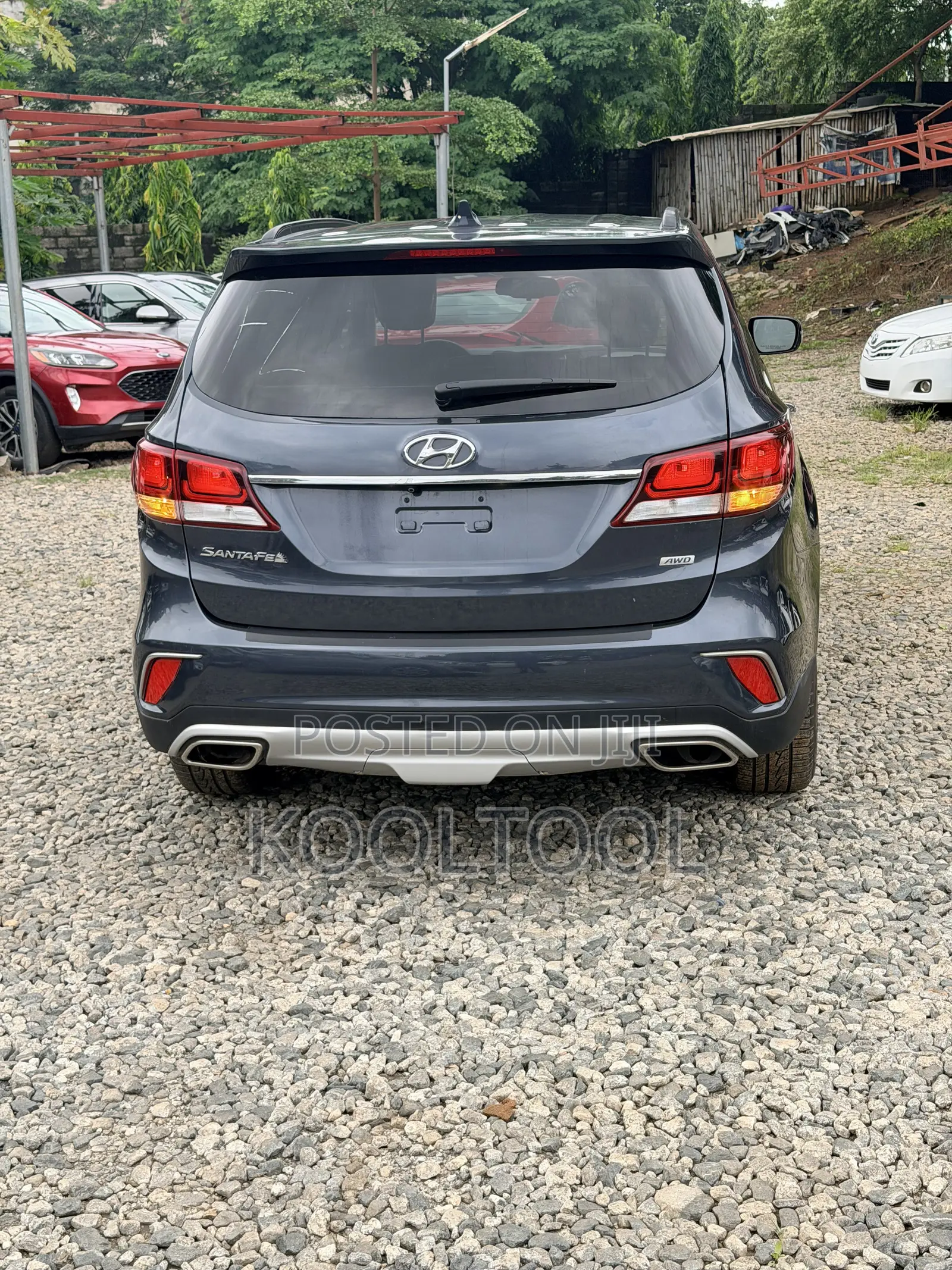 Hyundai Santa Fe SE AWD 2017 Gray