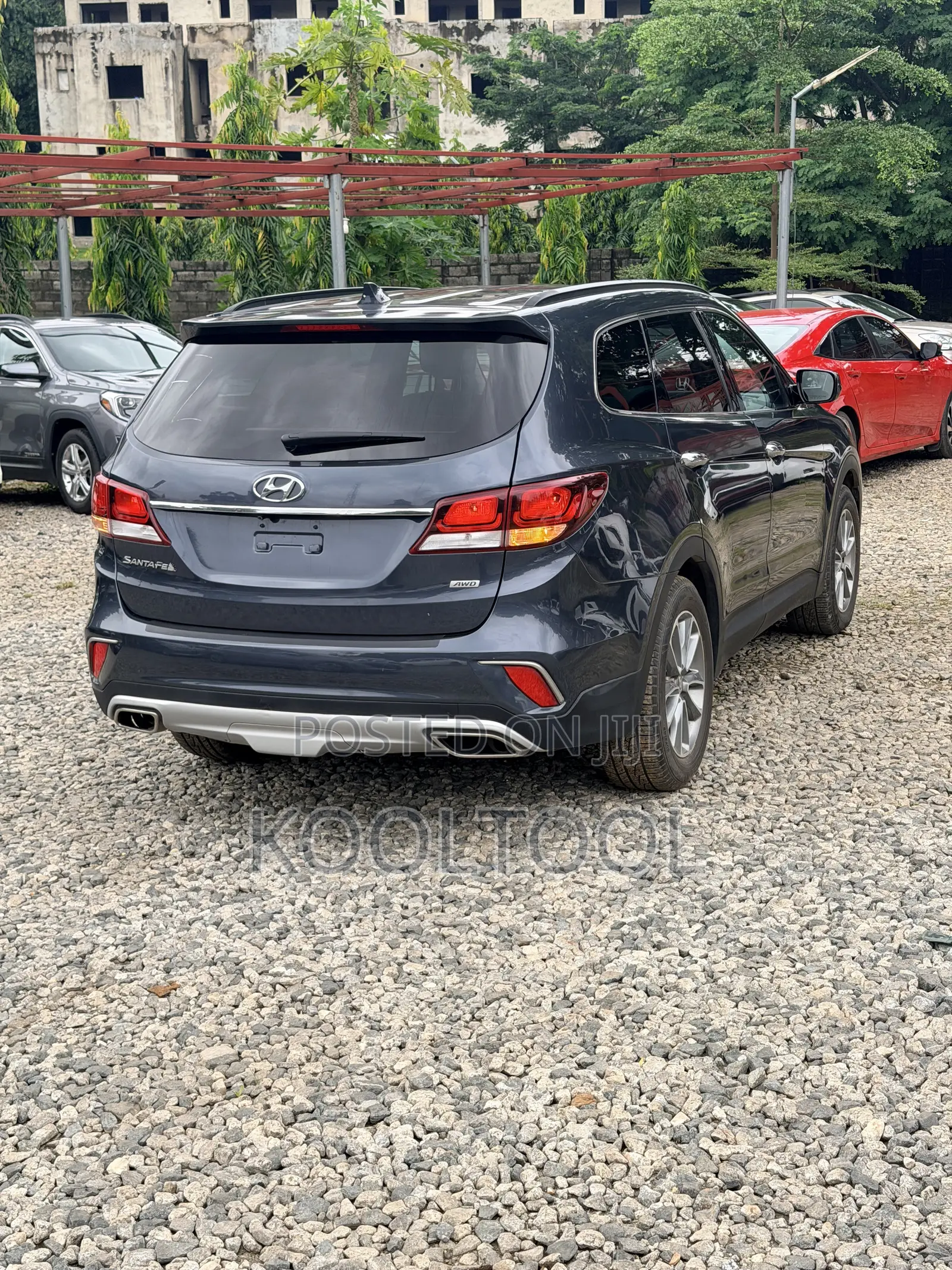 Hyundai Santa Fe SE AWD 2017 Gray