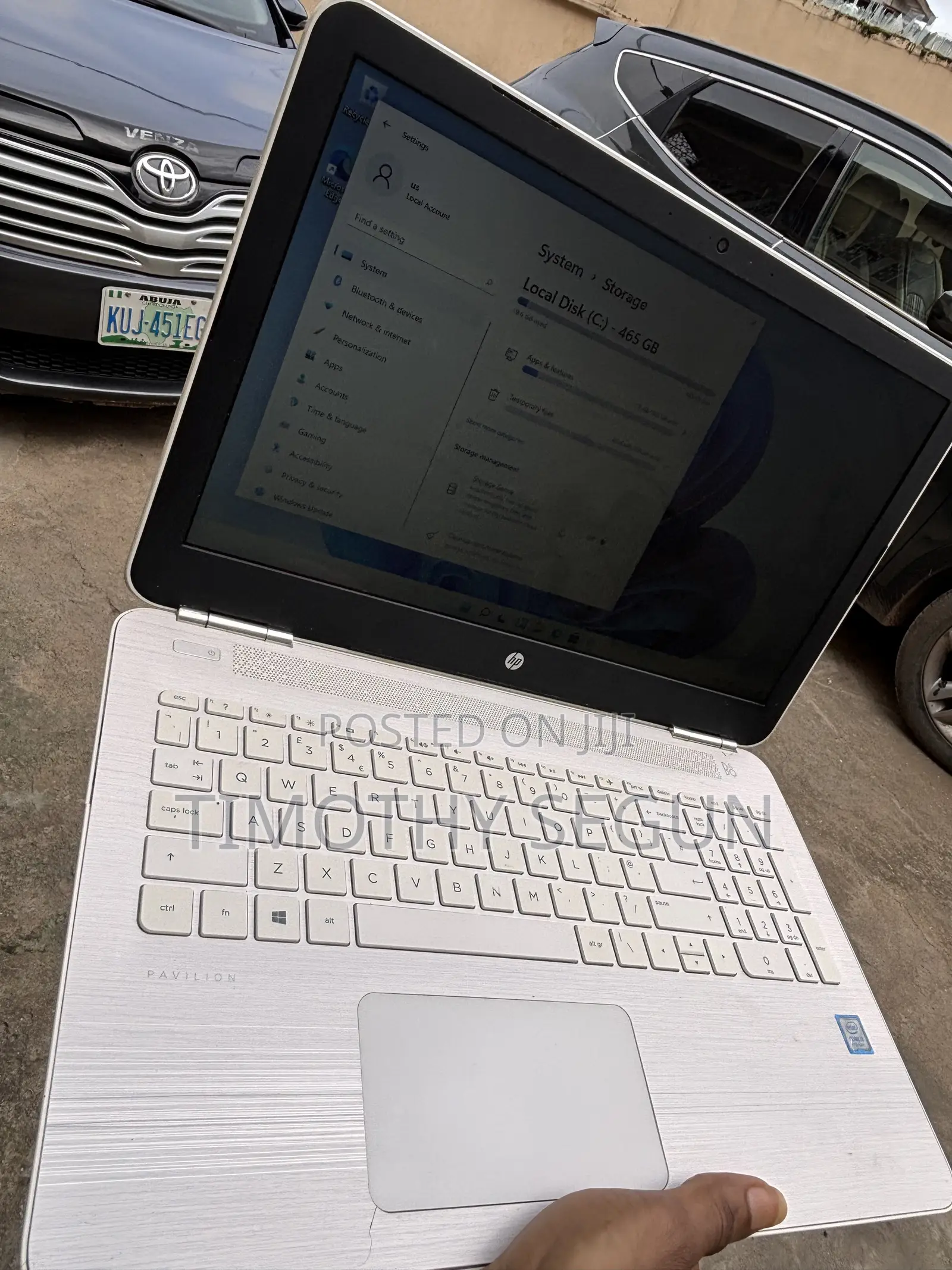 Laptop HP 8GB Intel Core i3 SSD 500GB