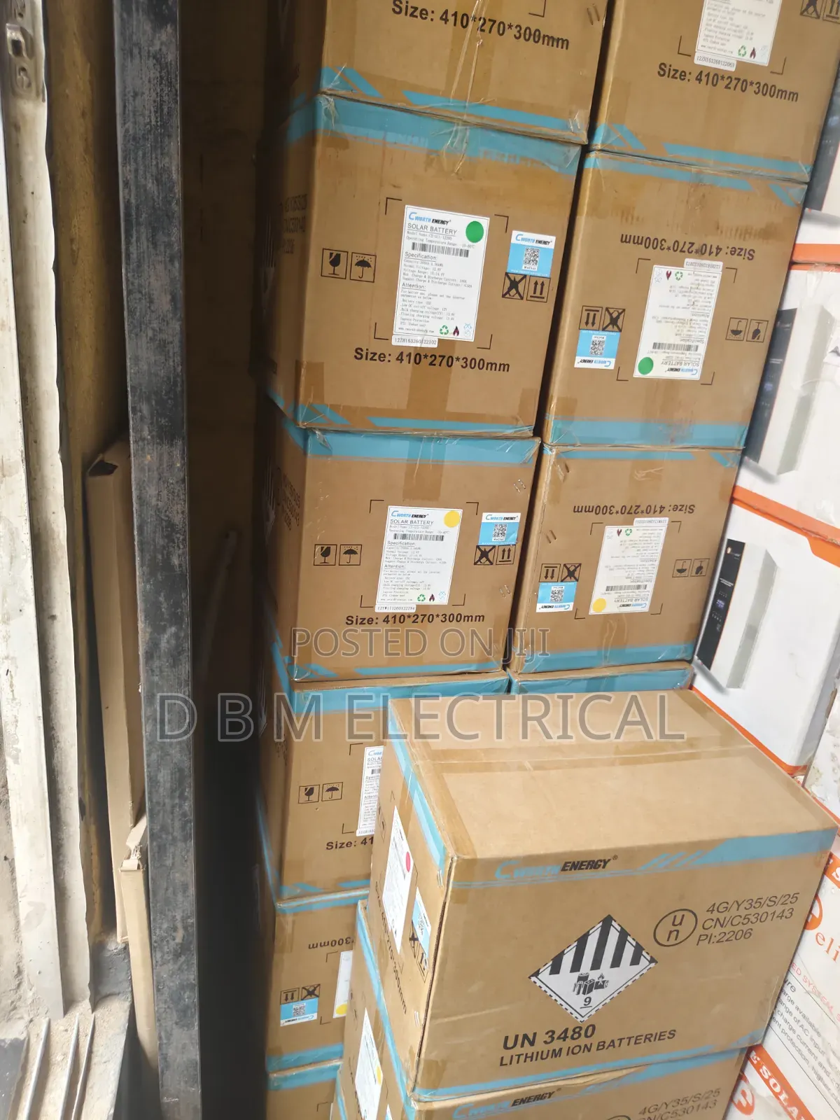 200ah Cworth Solar Lithium Battery 12v