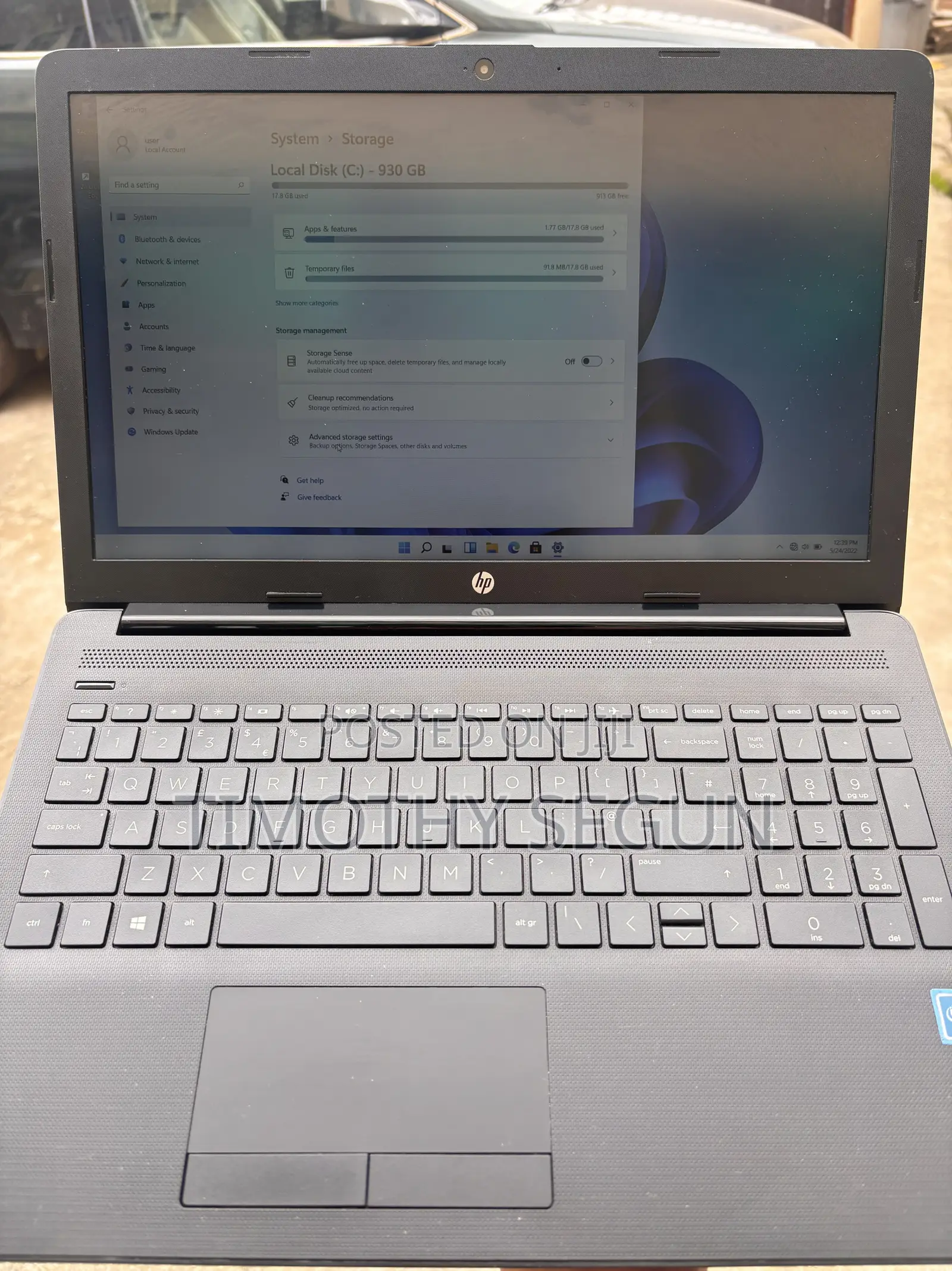 Laptop HP 4GB Nvidia HDD 1T