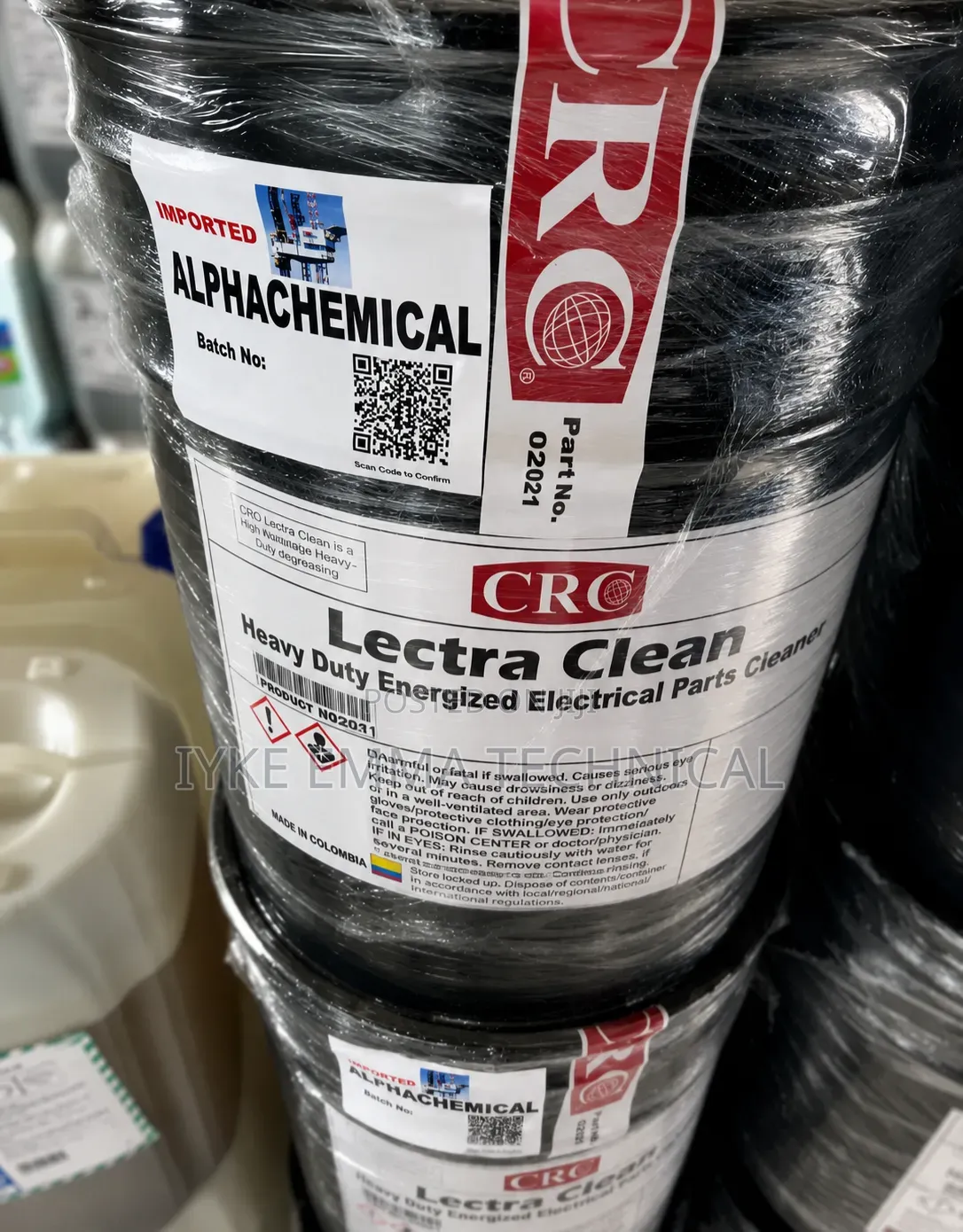 CRC Lectra Clean Heavy Duty Energized Electrical Parts Degreaser