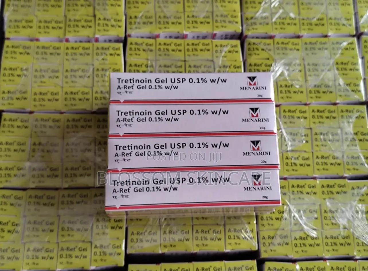 Tretinoin 0.1% Skincare Tube Cream