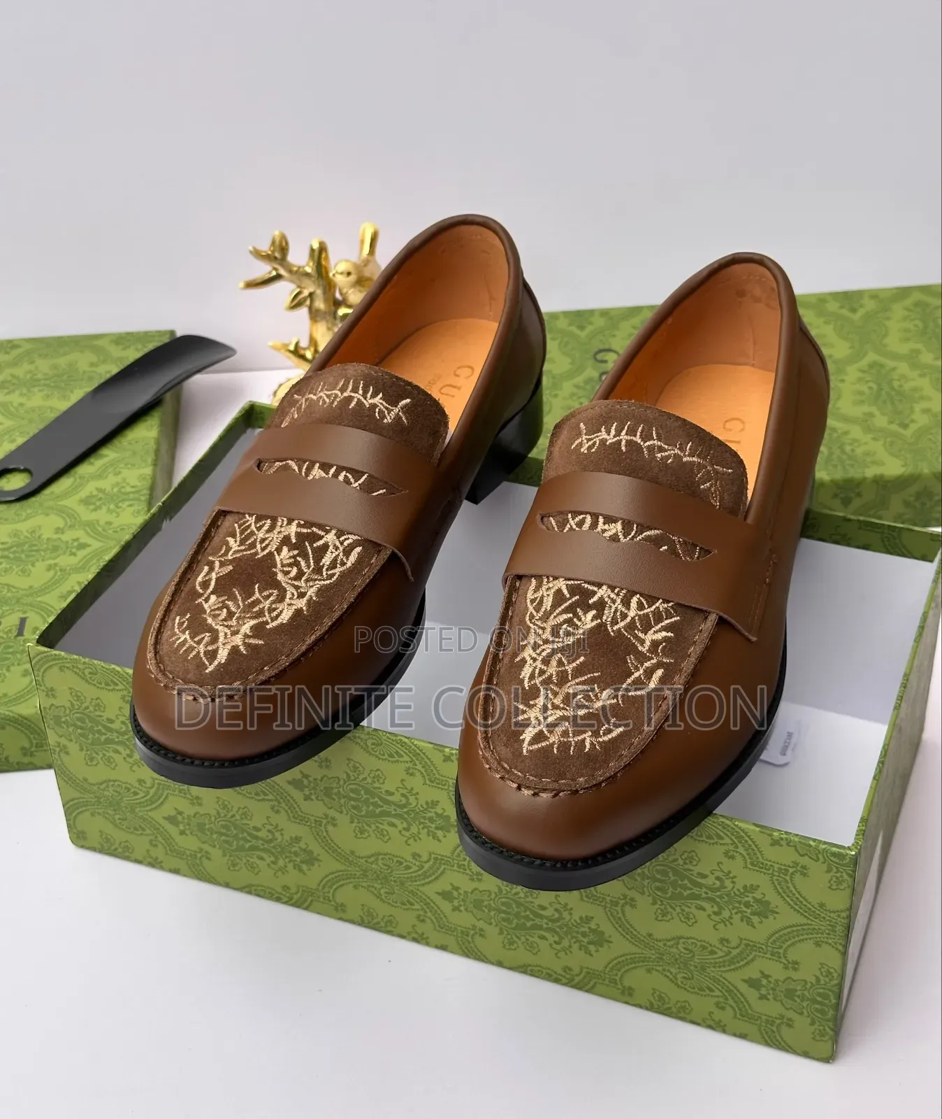 GUCCI Top Luxury Loafer Shoe
