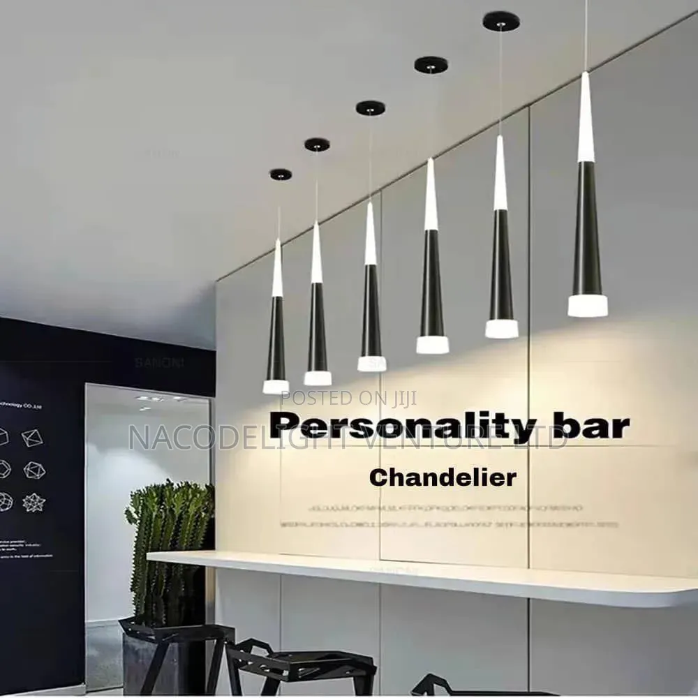 Creative Geometric Bar Counter Hanging Lamp