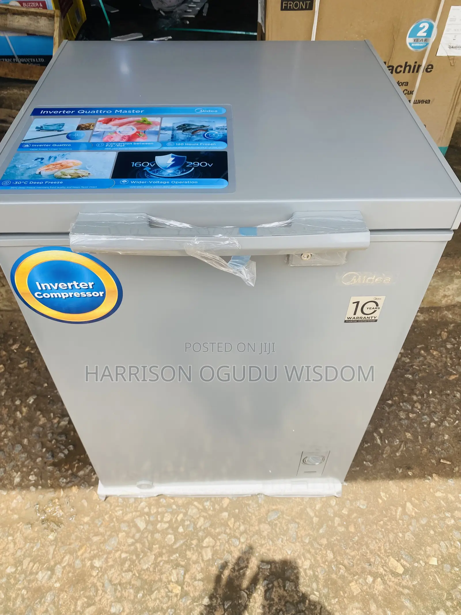 Midea 143L Inverter Deep Freezer for Sale