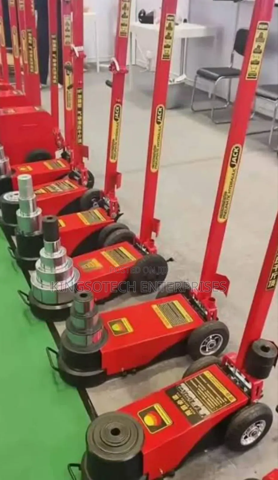 Pneumatic Hydraulic Jack 100Tons