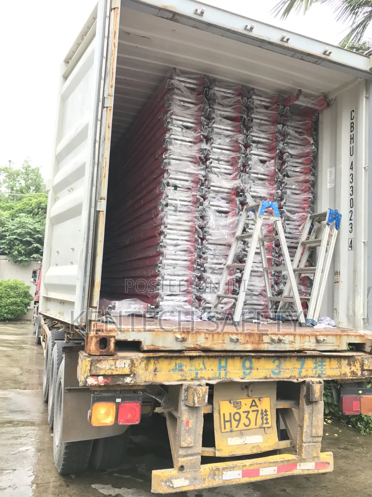 14x2 Fiber Extension Ladders