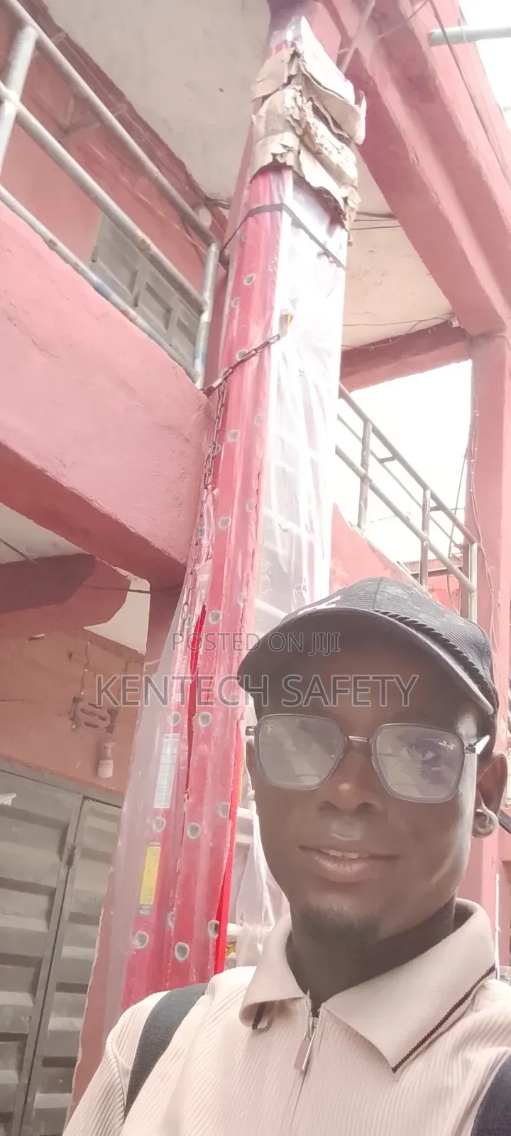 14x2 Fiber Extension Ladders