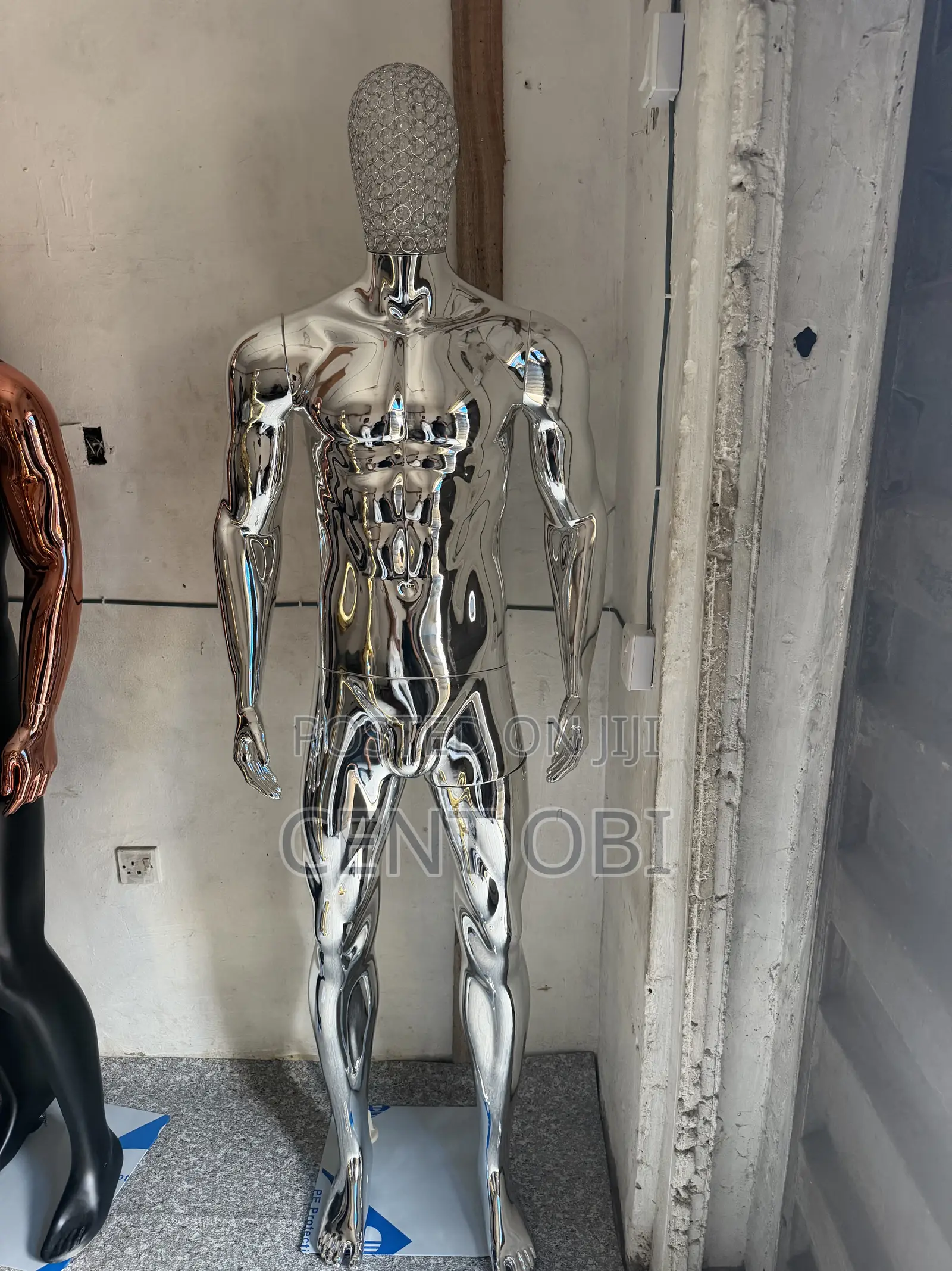 Silver Male Mannequin