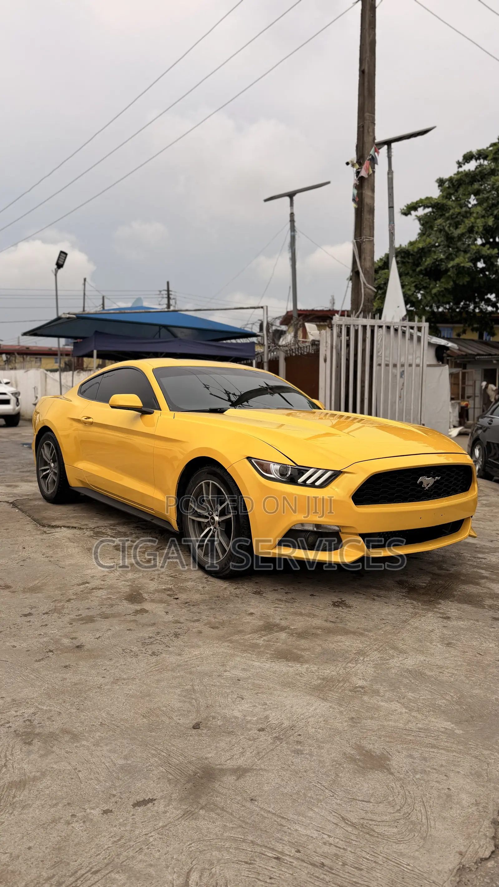 Ford Mustang EcoBoost 2dr Coupe (2.3L 4cyl Turbo 6M) 2015 Yellow