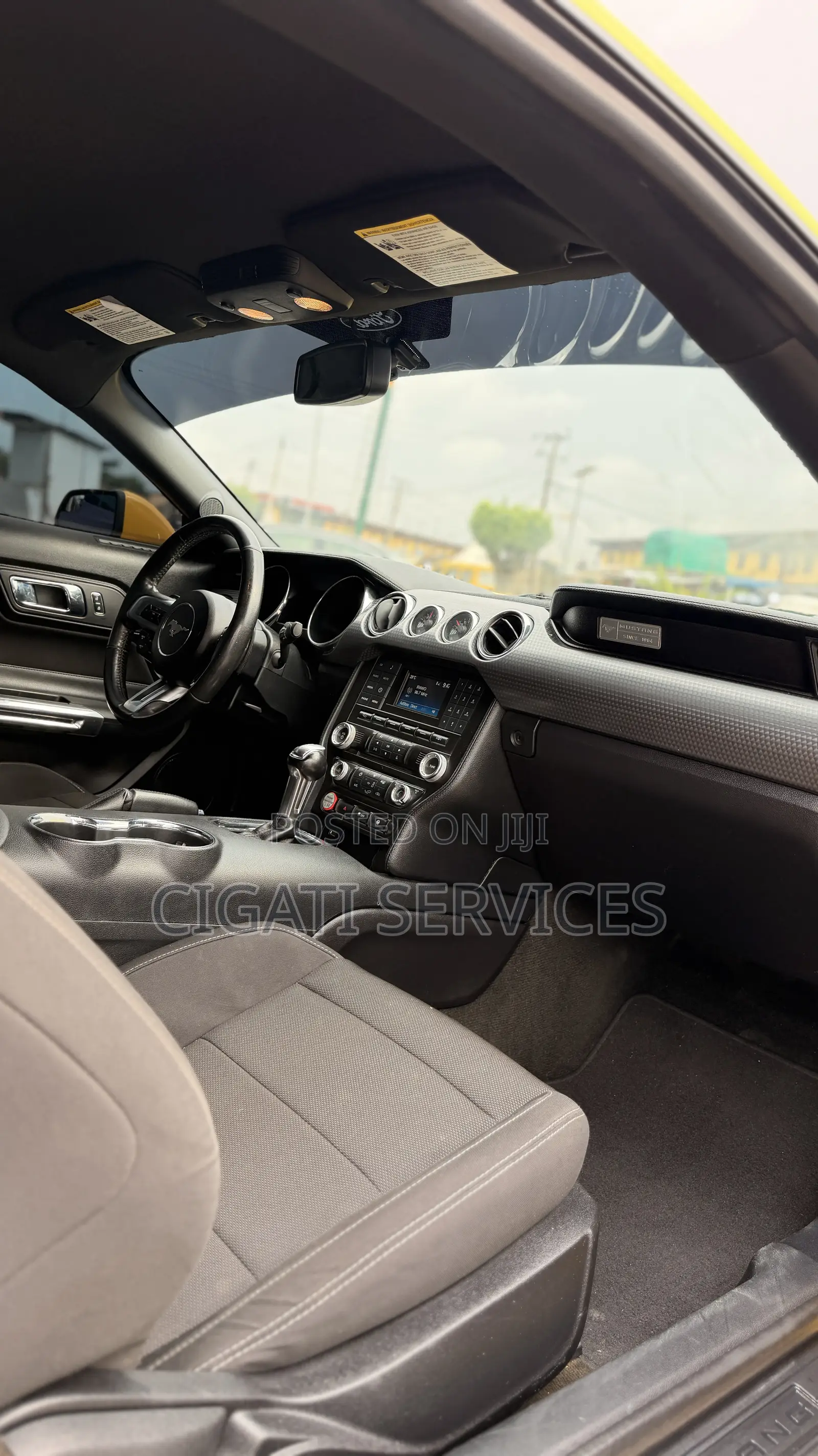 Ford Mustang EcoBoost 2dr Coupe (2.3L 4cyl Turbo 6M) 2015 Yellow