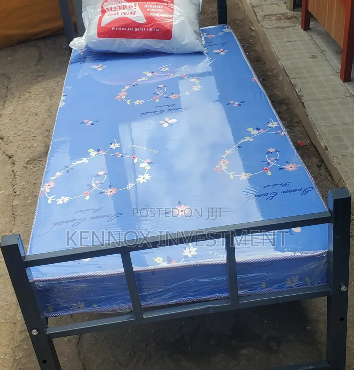3ft by 6ft Metal Bed 