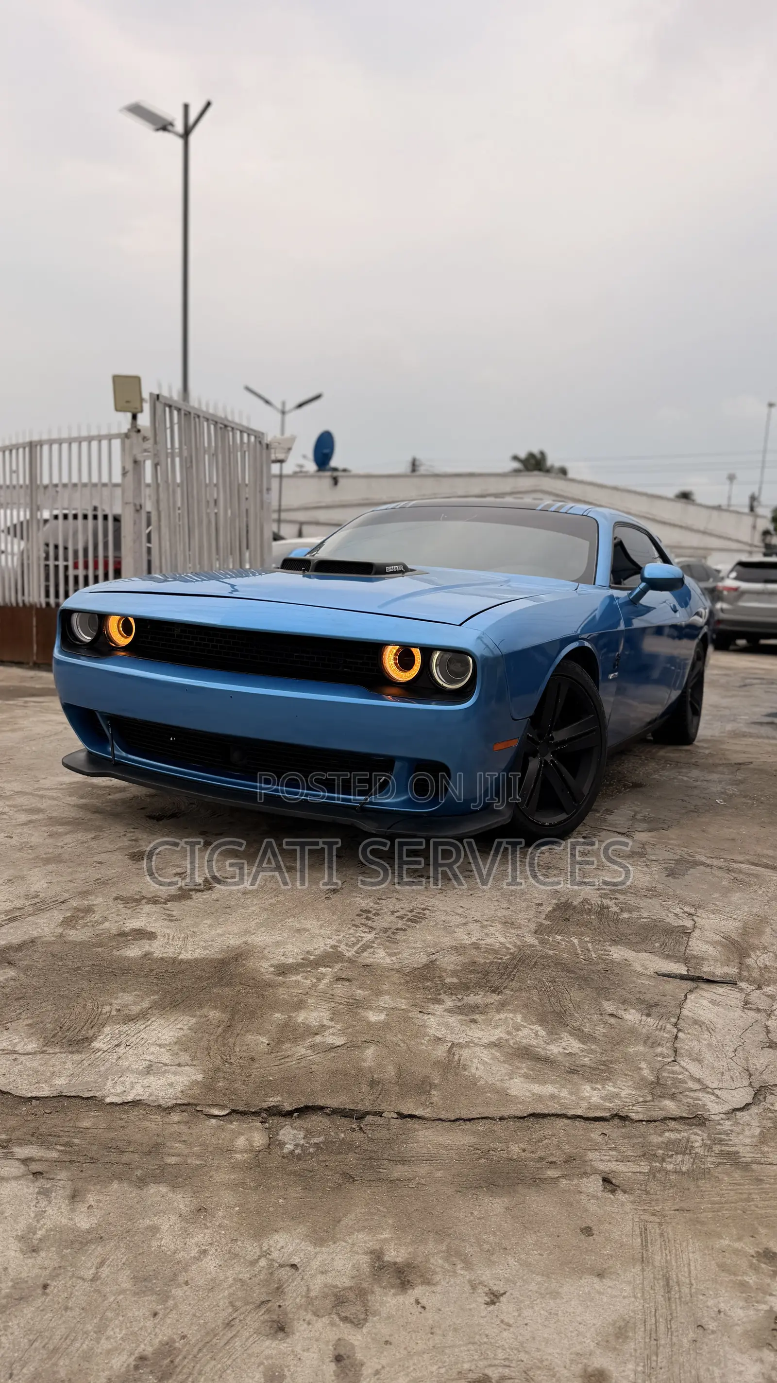 Dodge Challenger SRT Hellcat 2016 Blue