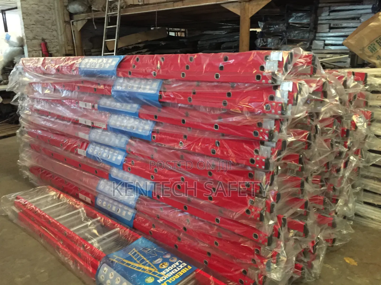 All Extension Fiberglass Ladder 12x2 24ft