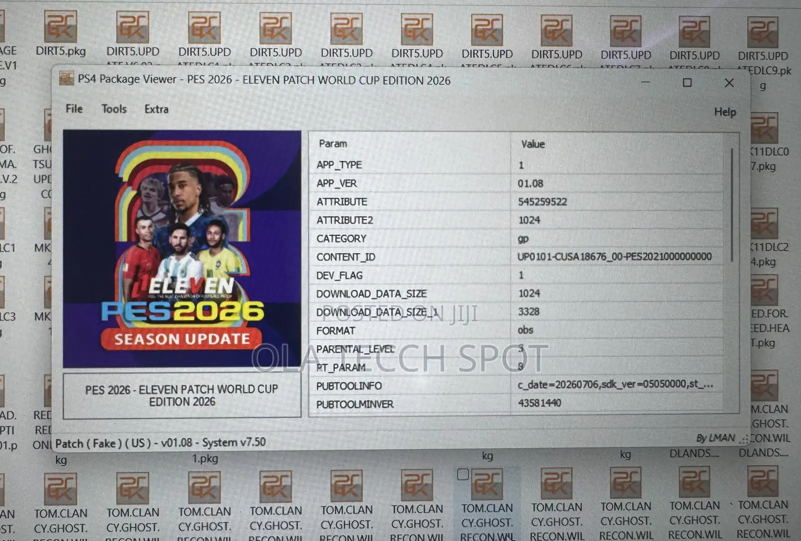 Efootball Pes 2026 (Latest Squad) and Other Ps4 Games Available