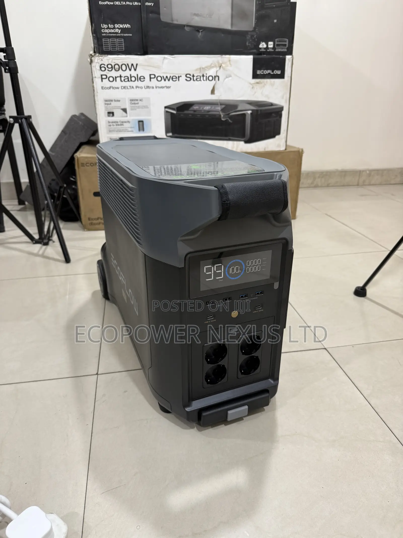 Ecoflow Delta Pro 3600W 3600Wh Portable Power Station