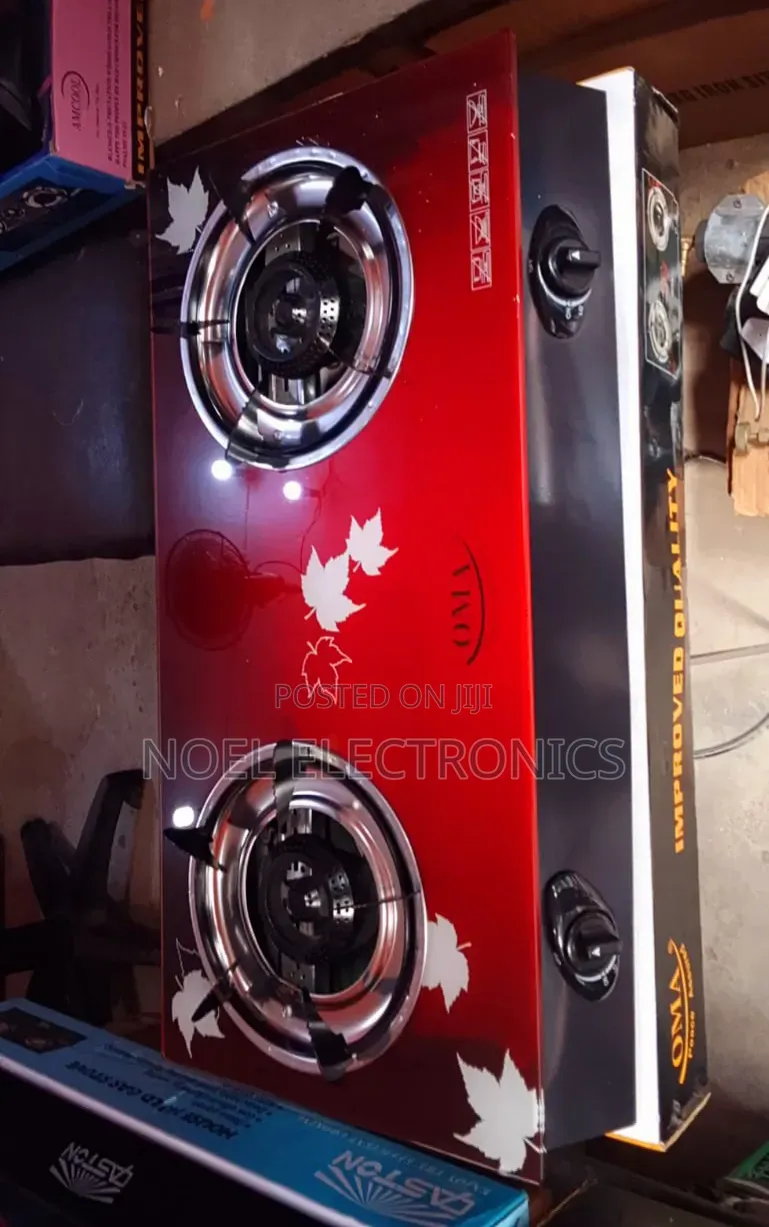 Oma Double Burner Table Gas Cooker