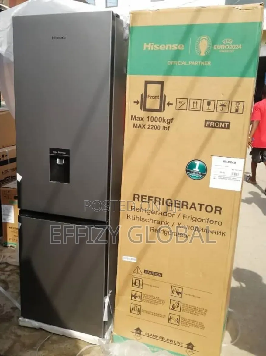 Band New Hisense Bottom Freezer Refrigerator With Water Dispenser