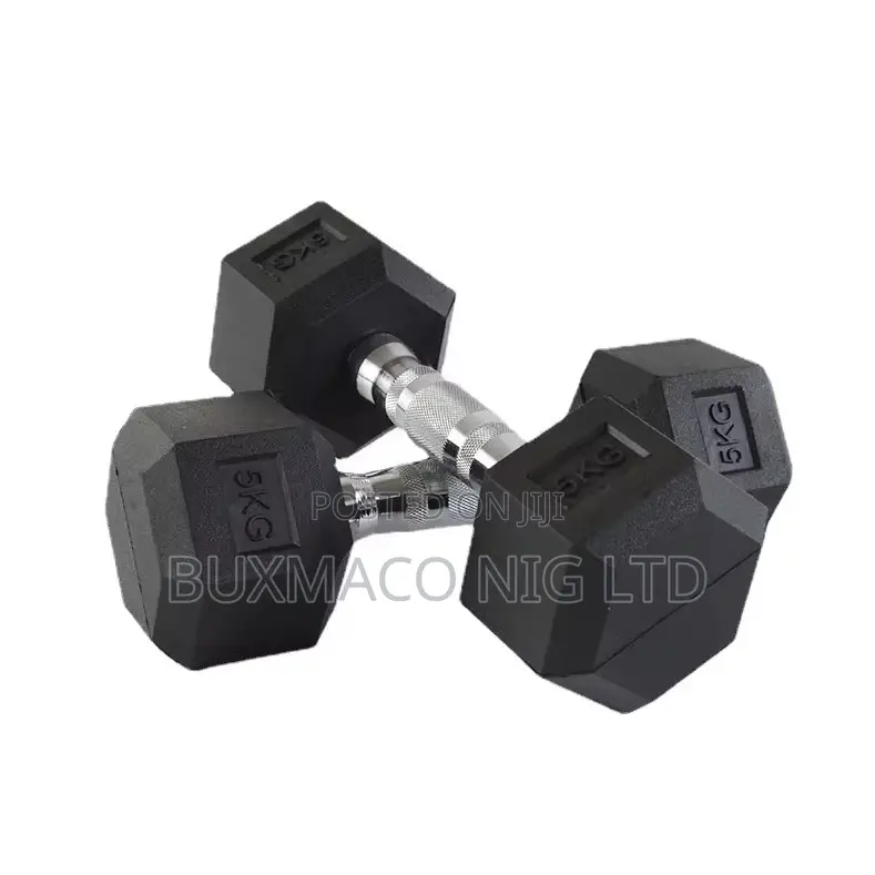 Pair of Hexagon Dumbbell 5kgx2(10kg)