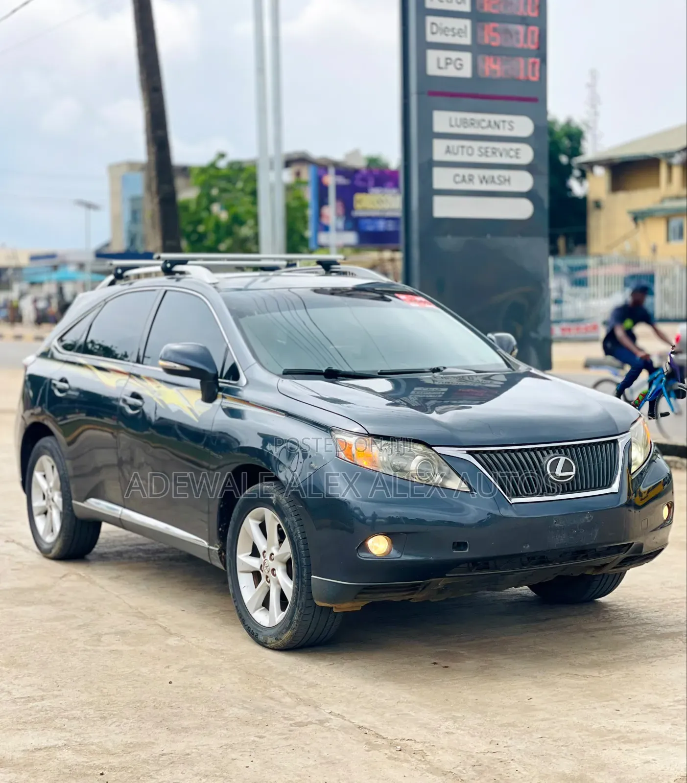 Lexus RX 2011 Gray