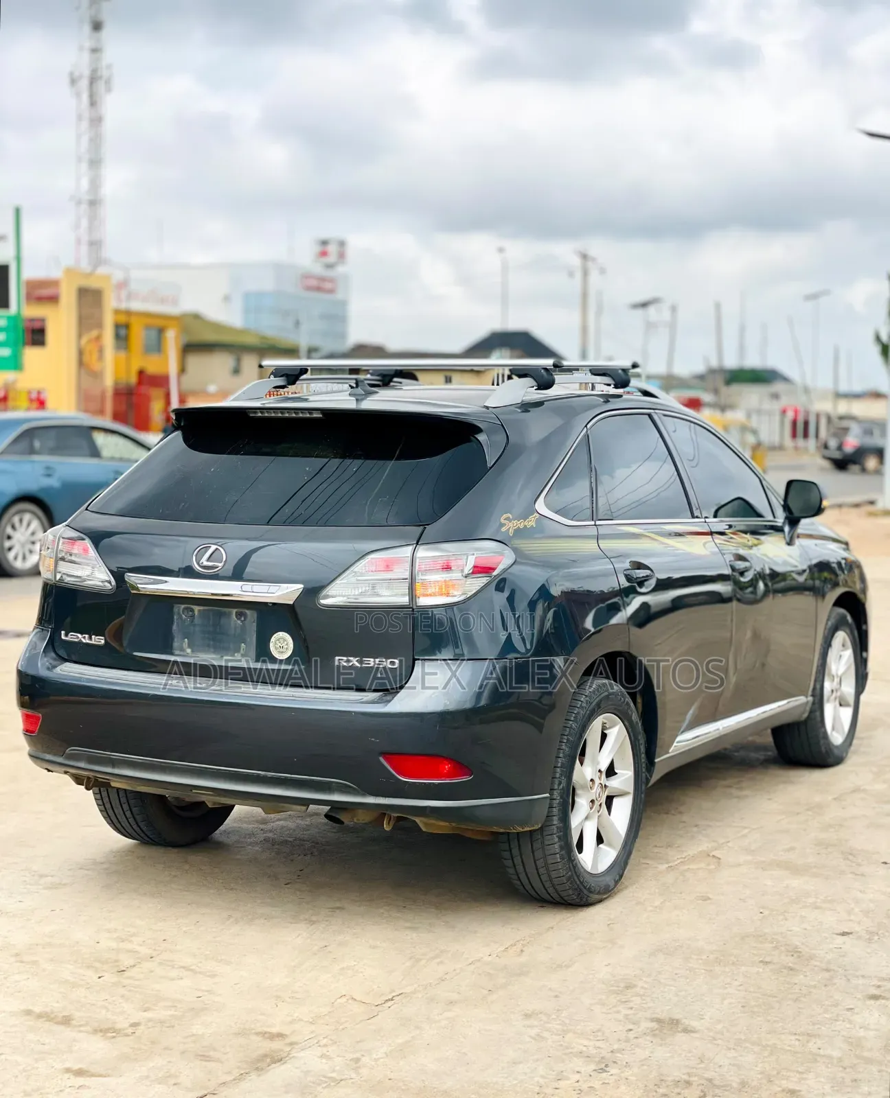 Lexus RX 2011 Gray