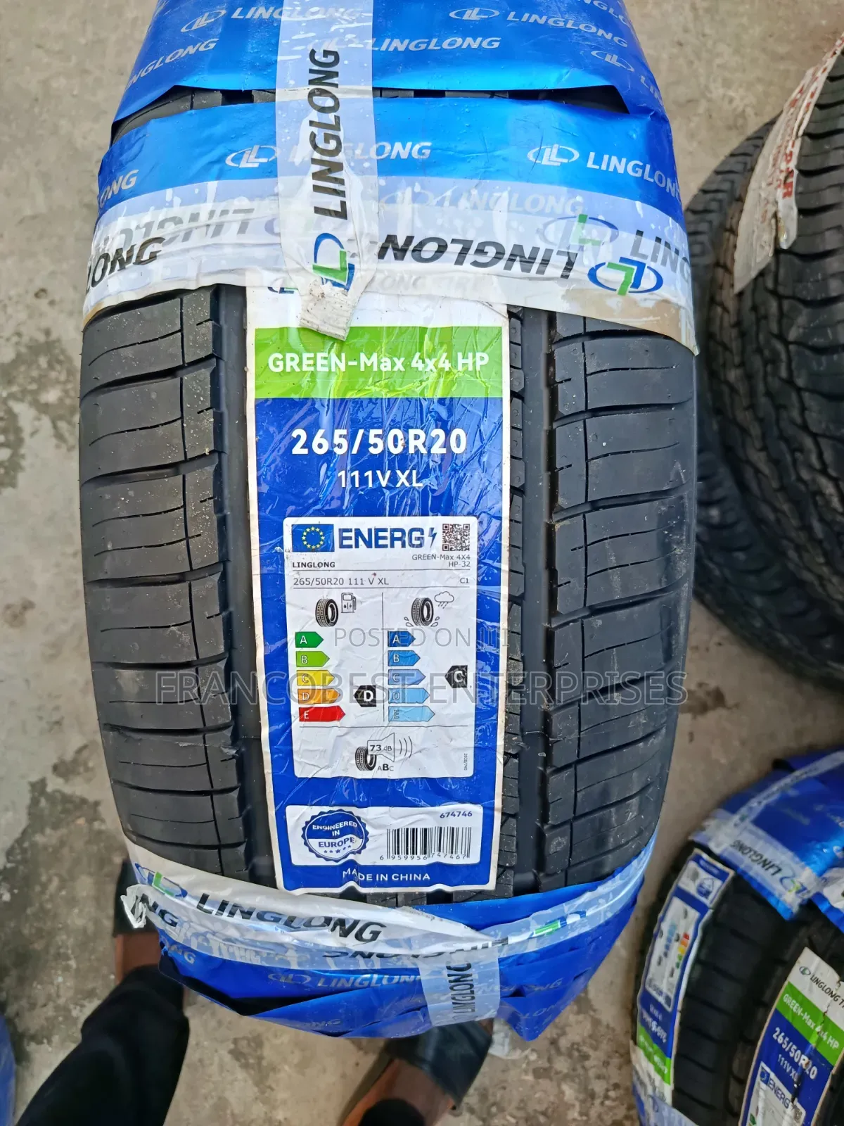 265/50r20 Linglong Tire