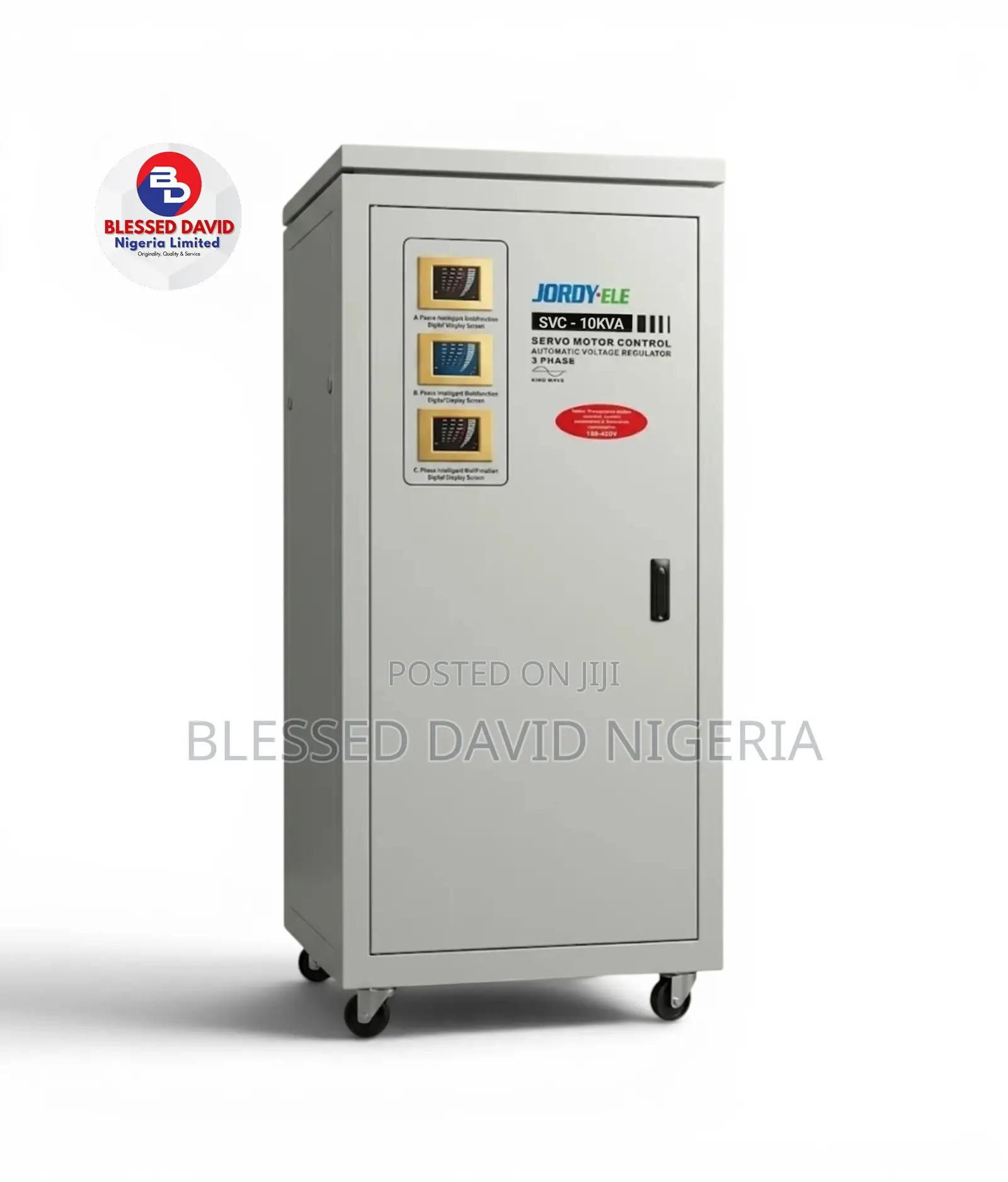 JORDY-ELE SVC-10KVA Servo Automatic Voltage Regulator / Stabilizer